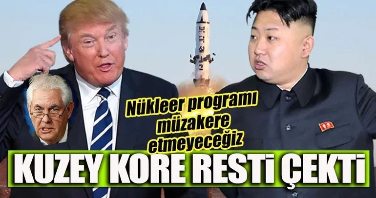 Kuzey Kore’den ABD’ye yaptırım cevabı