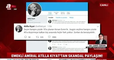 Emekli Amiral Atilla Kıyat’ın skandal paylaşımına AK Parti’den sert cevap!