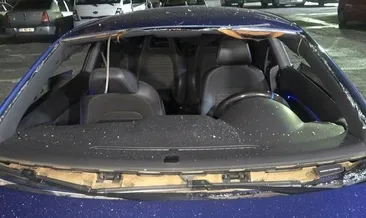 Araçta çakmak gazı bomba gibi patladı