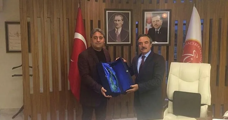 Çat Belediye Başkanı Duru, Rektör Bağlı’yı ziyaret etti