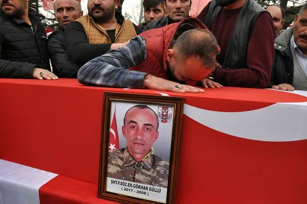 Afrin şehidi Gökhan Güllü son yolculuğuna uğurlandı!