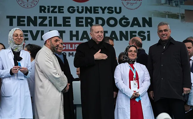 Başkan Recep Tayyip Erdoğan: Biz millete ve memleketimize hizmet için varız