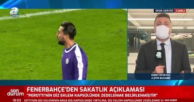 Ahmet Selim Kul: Perotti 3-4 hafta sahalardan uzak kalacak