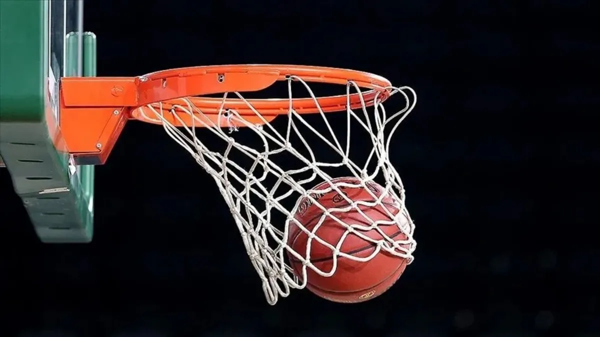 Kadınlar EuroLeague basketbol maçından bir görüntü