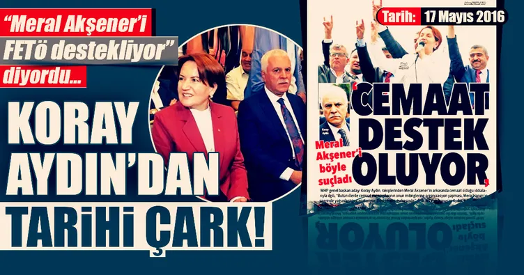 Koray Aydın’dan tarihi çark