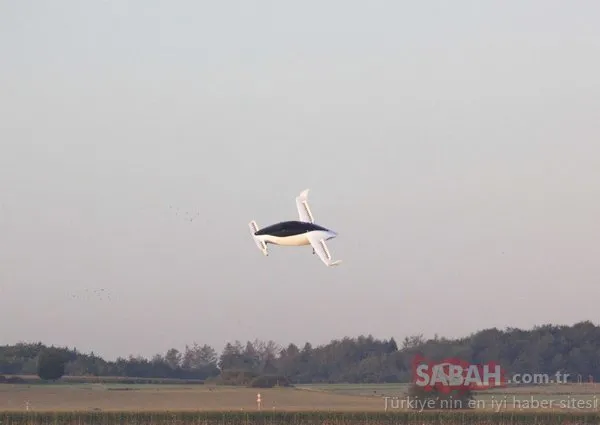 Uçan taksi saatte 100 km hızı aştı