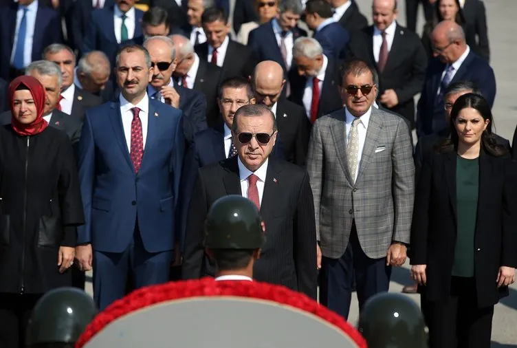 Cumhurbaşkanı Erdoğan’dan Anıtkabir ziyareti