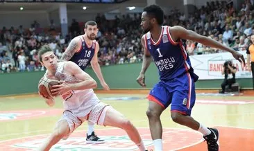 Tahincioğlu Basketbol Süper Ligi’nde ilk yarı finalist Anadolu Efes