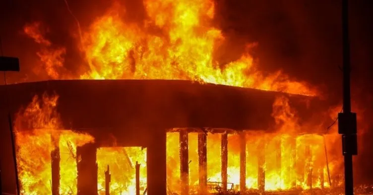 ABD’de sular durulmuyor! Kilise, restoranlar ve mağazalar ateşe verildi