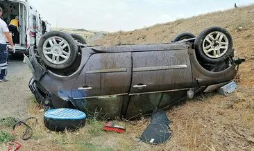 Aksaray’da feci kaza! Otomobil şarampole devrildi: 1 ölü, 2 yaralı