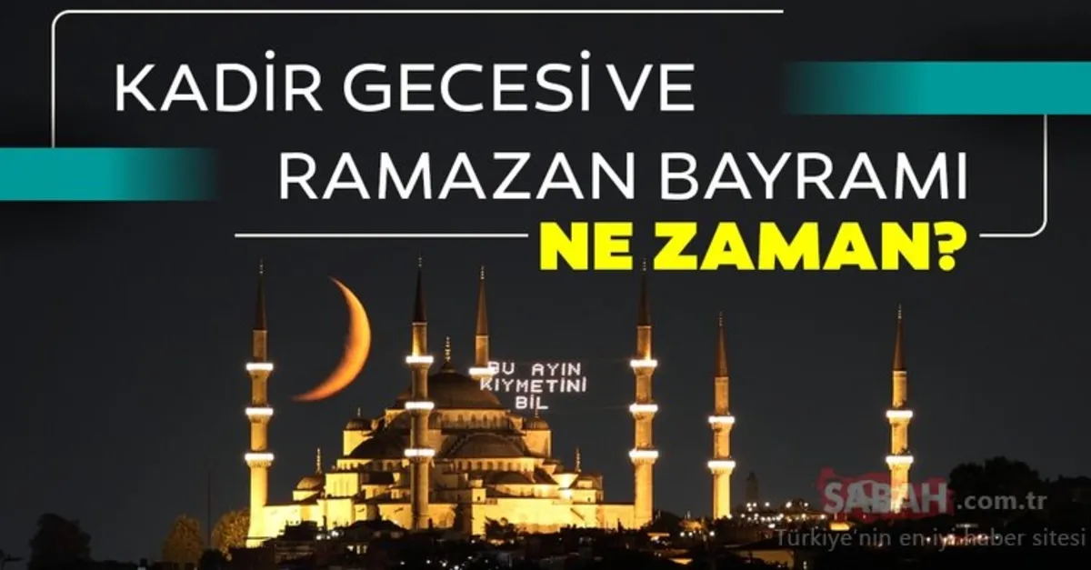 kadir gecesi ne zaman