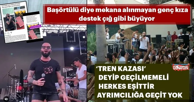 Berkay Şahin ‘Eğlenmek herkesin hakkı ayrımcılığı kınıyoruz’