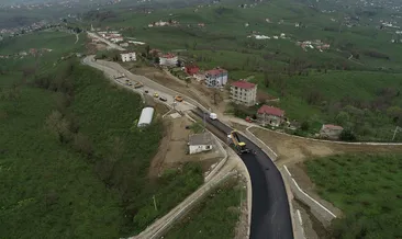 Boztepe’ye 3 şeritli yol