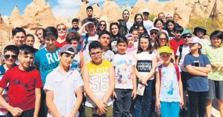 Altındağlı gençler Kapadokya’da