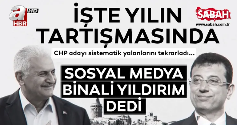 Son dakika haberi: İstanbul adayları Binali Yıldırım ve Ekrem İmamoÄ?lu ortak yayına çıktı