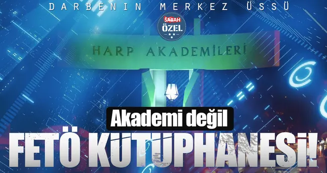 Darbenin merkez üssü Gülen kütüphanesi gibi