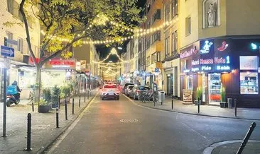Türk sokağı ışıl ışıl oldu