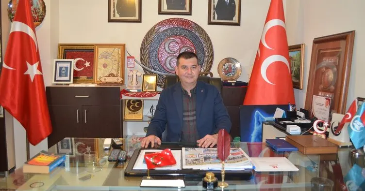Alanya MHP İlçe Başkanı Mustafa Türkdoğan: Türkeş ömrünü milletine adamıştır