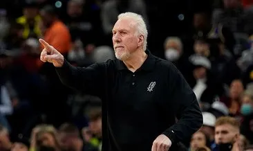 NBA’de rekor gecesi! Spurs Başantrenörü Popovich kendini egale etti…