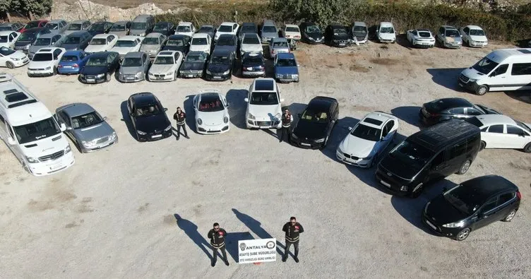 Antalya polisinden lüks araç operasyonu