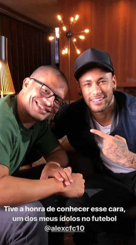 neymar dan alex de souza paylasimi
