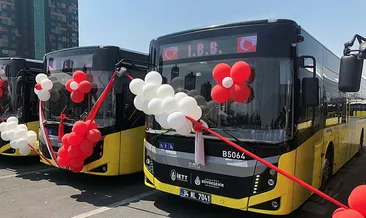 İETT filosuna 375 yeni otobüs katıldı