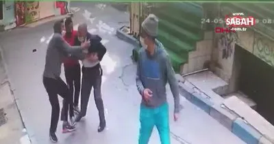 İstanbul Beyoğlu’nda yabancı uyruklu gaspçıların dehşet saçtığı anlar kamerada | Video