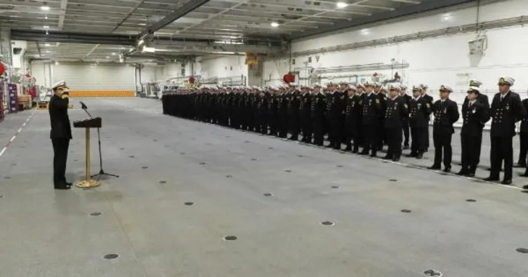 TCG Anadolu gemisinde 29 Ekim töreni