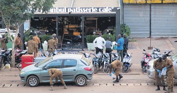 Türk restoranında terör