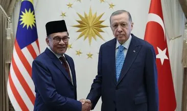Başkan Erdoğan Malezya Başbakanı Enver İbrahim’i kabul etti