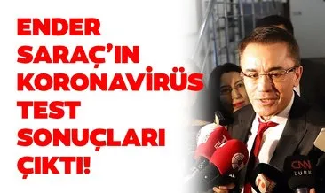 Son Dakika Haberi | Ender Saraç’ın corona virüsüne yakalandığı iddia edilmişti: Ender Saraç e-nabız korona virüs test sonuçlarını paylaştı!