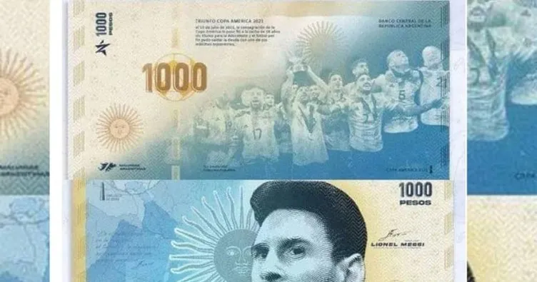 Lionel Messi için para basılacak! Banknottaki detay taraftarları heyecanlandırdı