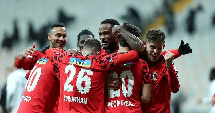 Beşiktaş’ın Galatasaray derbisi kadrosu açıklandı