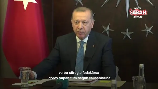 Başkan Erdoğan'dan koronavirüsle ilgili açıklamalar | Video
