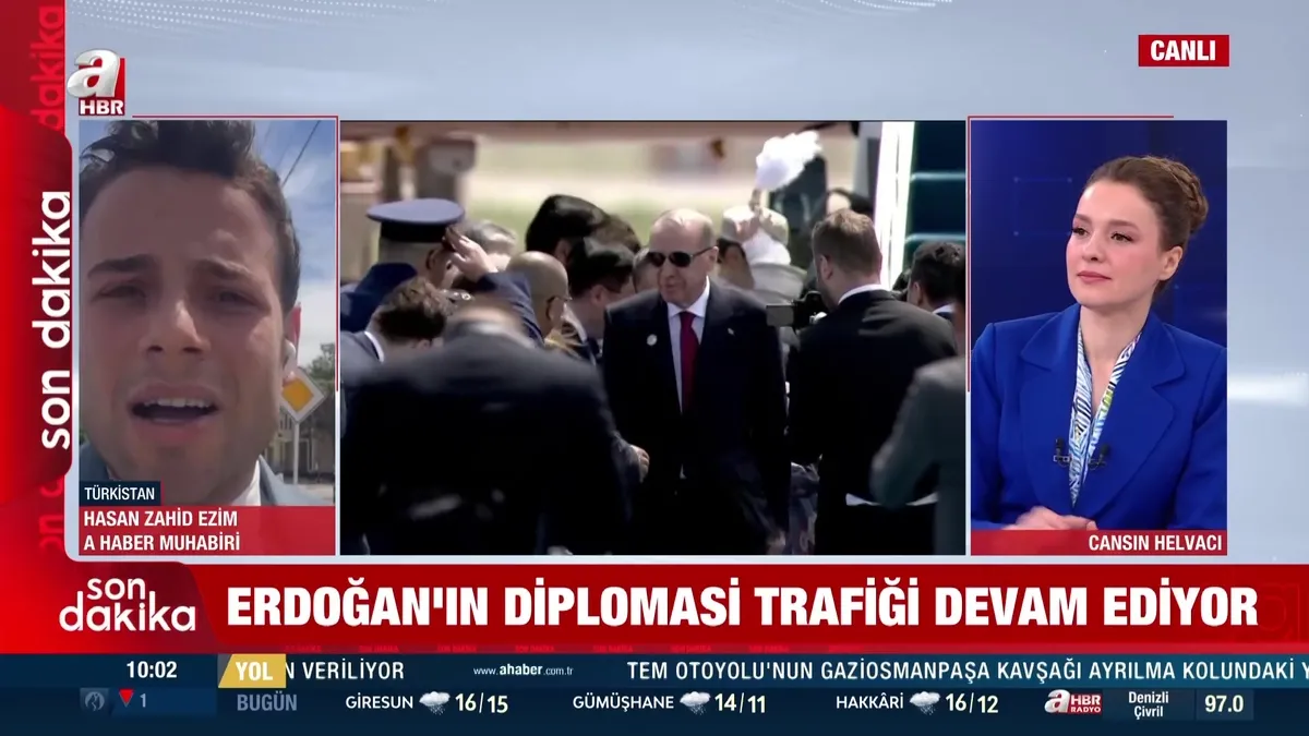 SON DAKİKA: Başkan Recep Tayyip Erdoğan Türkistan’da | Video videosunu izle SON DAKİKA: Başkan Recep Tayyip Erdoğan Türkistan’da | Video videosunu izle