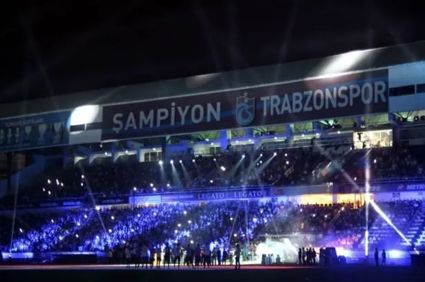 Trabzonspor’dan muhteşem açılış töreni