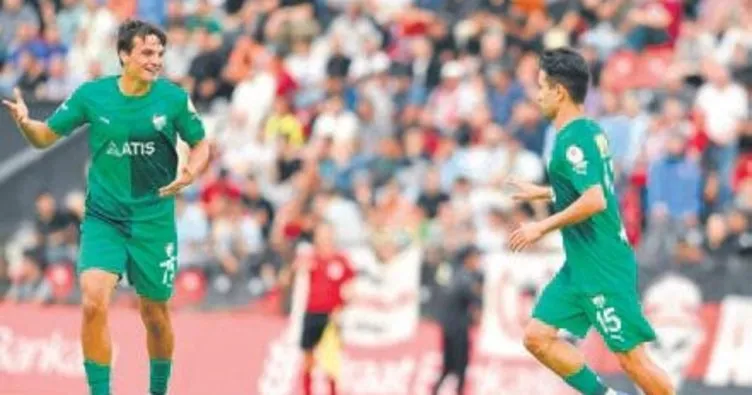 Bursaspor Uşak’ta tek golle güldü