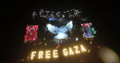 Kapadokya’dan Gazze’ye ışıklı dayanışma mesajı