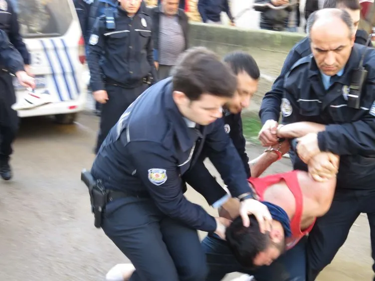 Maltepe’de polisten kaçan şüpheli ortalığı birbirine kattı