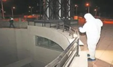 Hastaneden kaçarken 10 metreden düştü