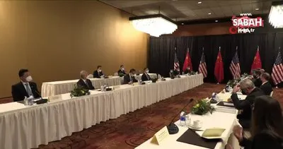 Çin-ABD görüşmesi gergin başladı | Video