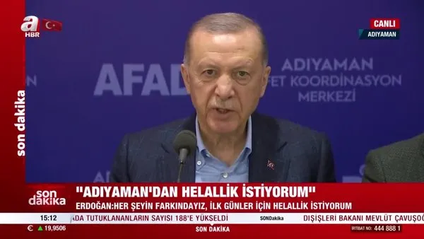 Başkan Erdoğan Adıyaman'da konuştu 