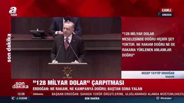 SON DAKİKA: Cumhurbaşkanı Erdoğan'dan '128 Milyar Dolar nerede?' çarpıtmasına cevap