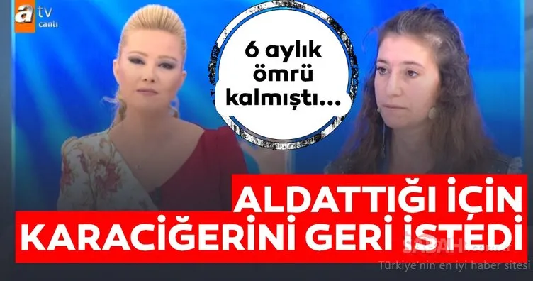 Müge Anlı’nın programındaki ilginç son dakika haberi gündeme bomba gibi düştü! Aldatan eşinden karaciğerini geri istiyor! Müge Anlı’nın programındaki ilginç son dakika haberi gündeme bomba gibi düştü! Aldatan eşinden karaciğerini geri istiyor!