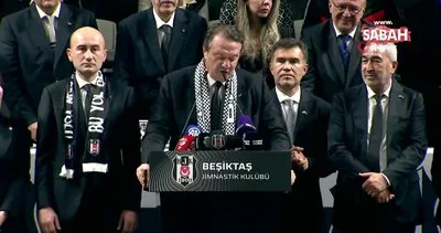 Beşiktaş’ın yeni başkanı Hasan Arat Canım Türkiyem ve canım Beşiktaşıma teşekkürler | Video