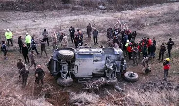 Doğanyol’da zırhlı araç şarampole devrildi: 5 polis yaralı