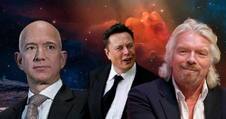 Dünya milyarderlerin uzay yarışını konuşuyor: Elon Musk, Jeff Bezos, Richard Branson...