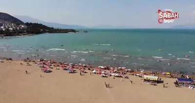 Yedi renkli Eğirdir Gölü’nde bayram tatili yoğunluğu | Video
