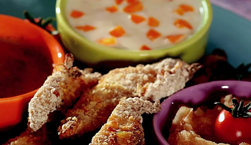 3 Dip Soslu Parmak Tavuk
