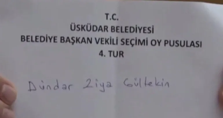 Üsküdar Meclisi’nde sayım usulsüzlüğü